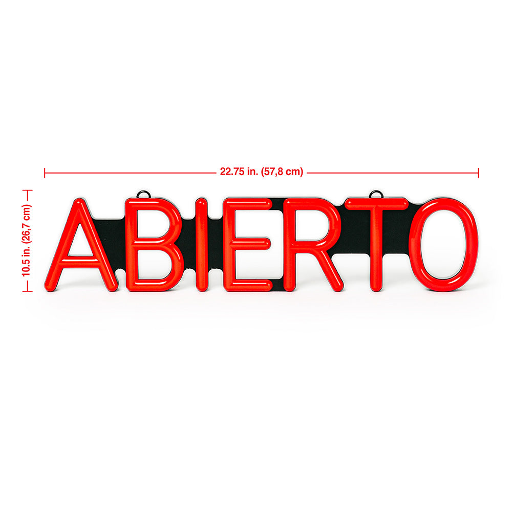 Abierto LED Sign 